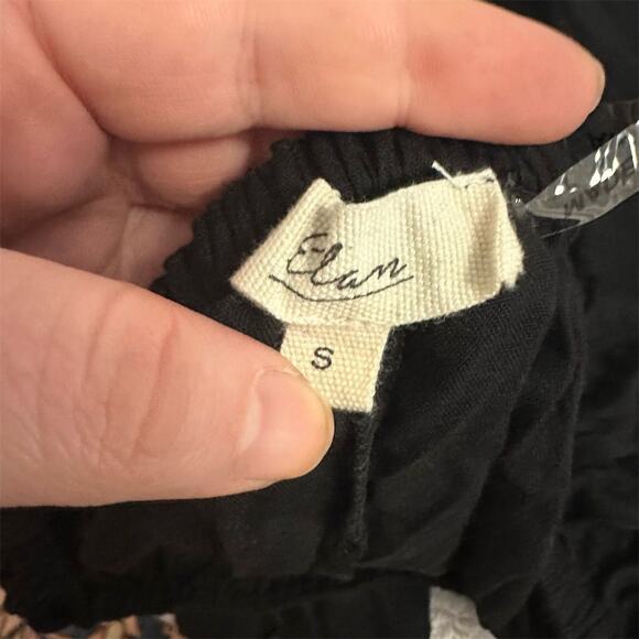 Elan Women's Black Halter Backless Long Dress Size S Formal - Picture 5 of 5